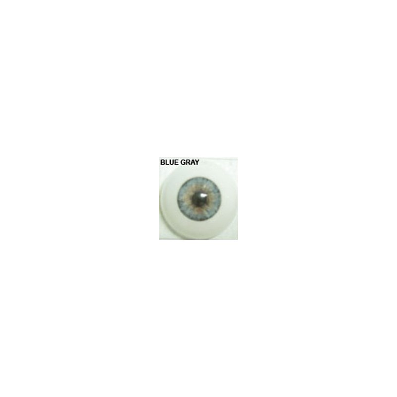 Yeux rond blue gray
