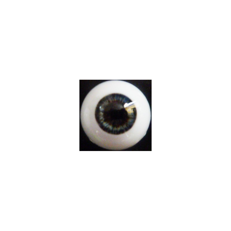 Yeux rond glastic dark gray