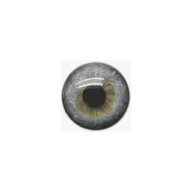 Yeux cristal gris clair
