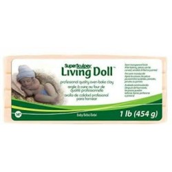 Super sculpey - Living doll baby